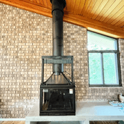 Seguin Multivision 8000 3V Cast Iron Cheminee Fireplace gallery detail image