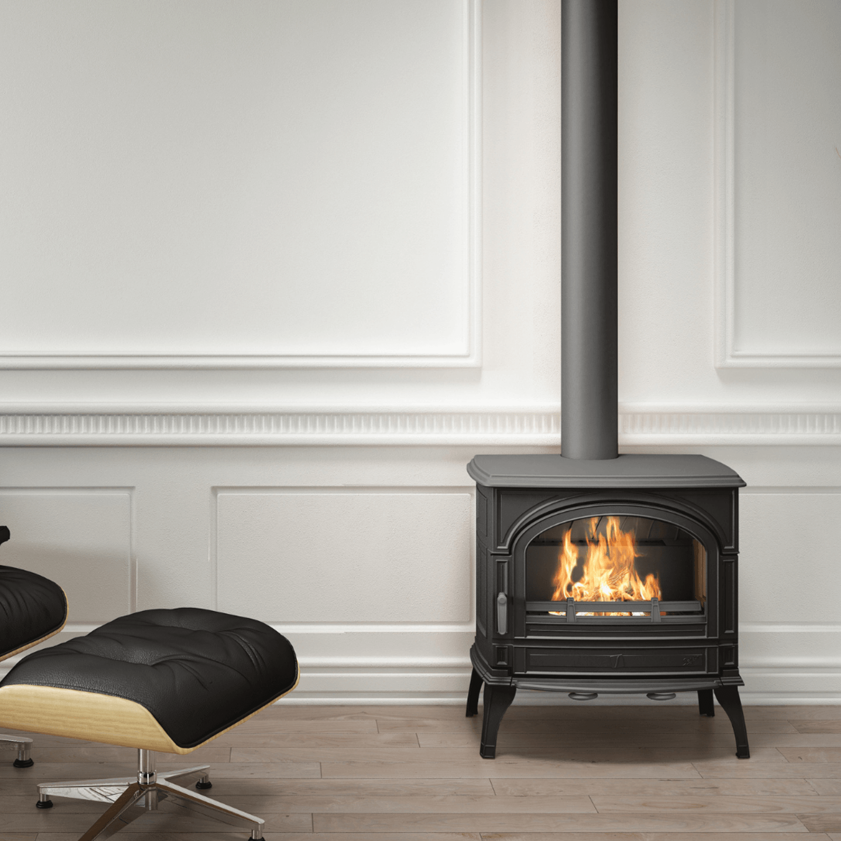 Seguin Topaze Wood Stove - Freestanding gallery detail image