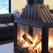 Seguin Multivision 8000 4 Sided Cast Iron Fireplace gallery detail image