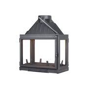 Seguin Multivision 8000 4 Sided Cast Iron Fireplace gallery detail image