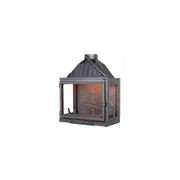 Seguin Multivision 8000 3 x Sided Cast Iron Fireplace - Solid Back gallery detail image