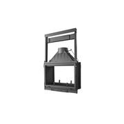 Seguin Multivision 8000 Double Sided Cast Iron Fireplace With Lift Door gallery detail image
