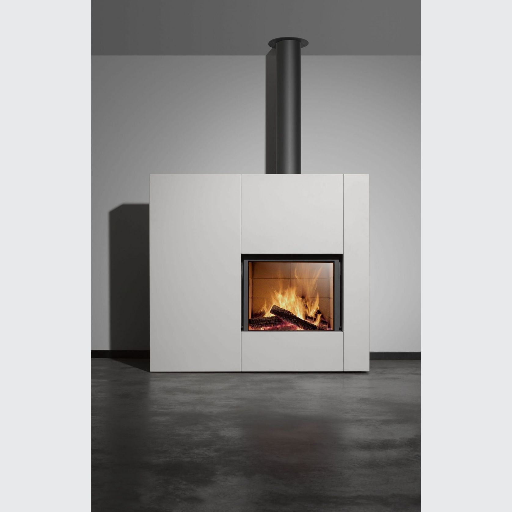 Stuv 21/95 Single Sided Wood Fireplace gallery detail image