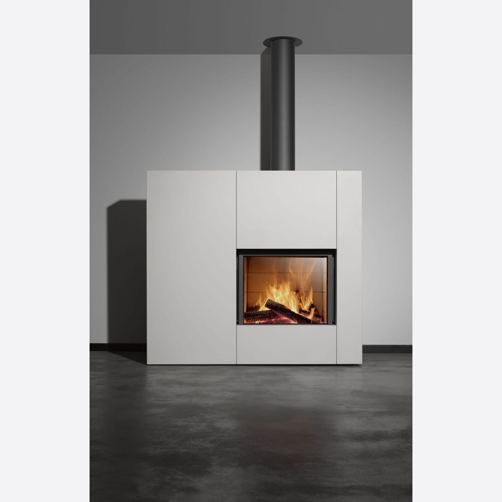 Stuv 21/95 Single Sided Wood Fireplace gallery detail image