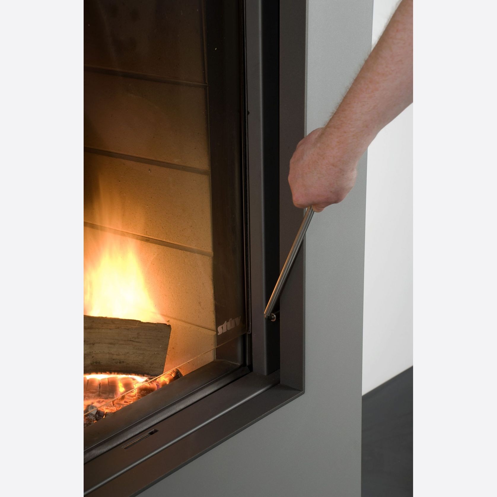 Stuv 21/125 Single Sided Wood Fireplace gallery detail image