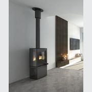 Visionline Pera Freestanding 3 x Sided Wood Fireplace gallery detail image
