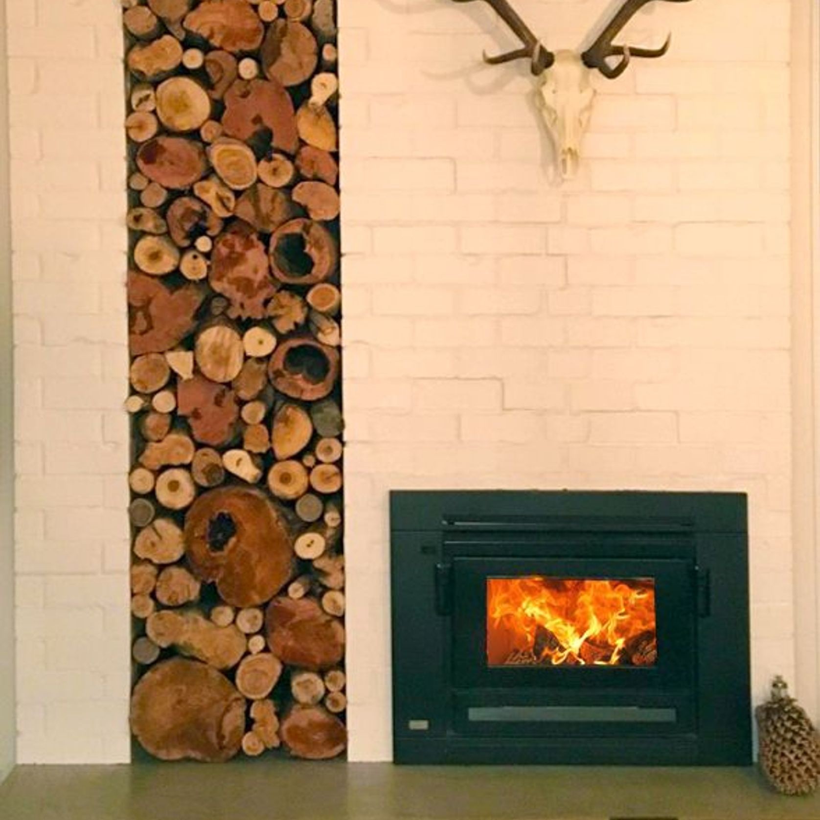 Xander Insert Wood Burner Fireplace gallery detail image