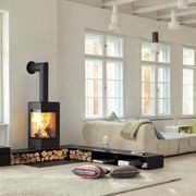 Skantherm Elements 400 - Corner Slow Combustion Wood Heater gallery detail image