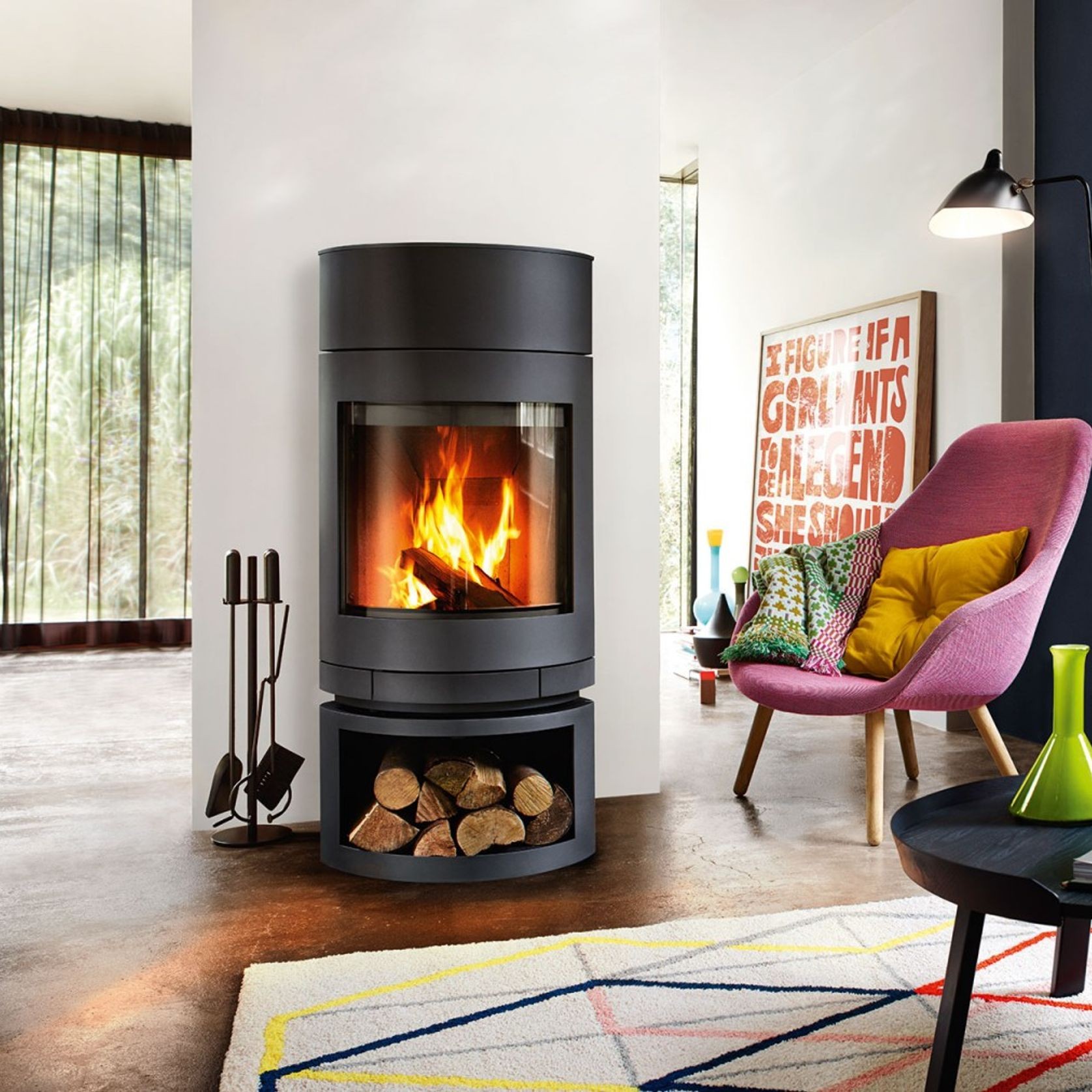 Skantherm Emotion - Slow Combustion Wood Heaters gallery detail image