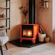 Phoenix Freestanding Wood Fireplace gallery detail image