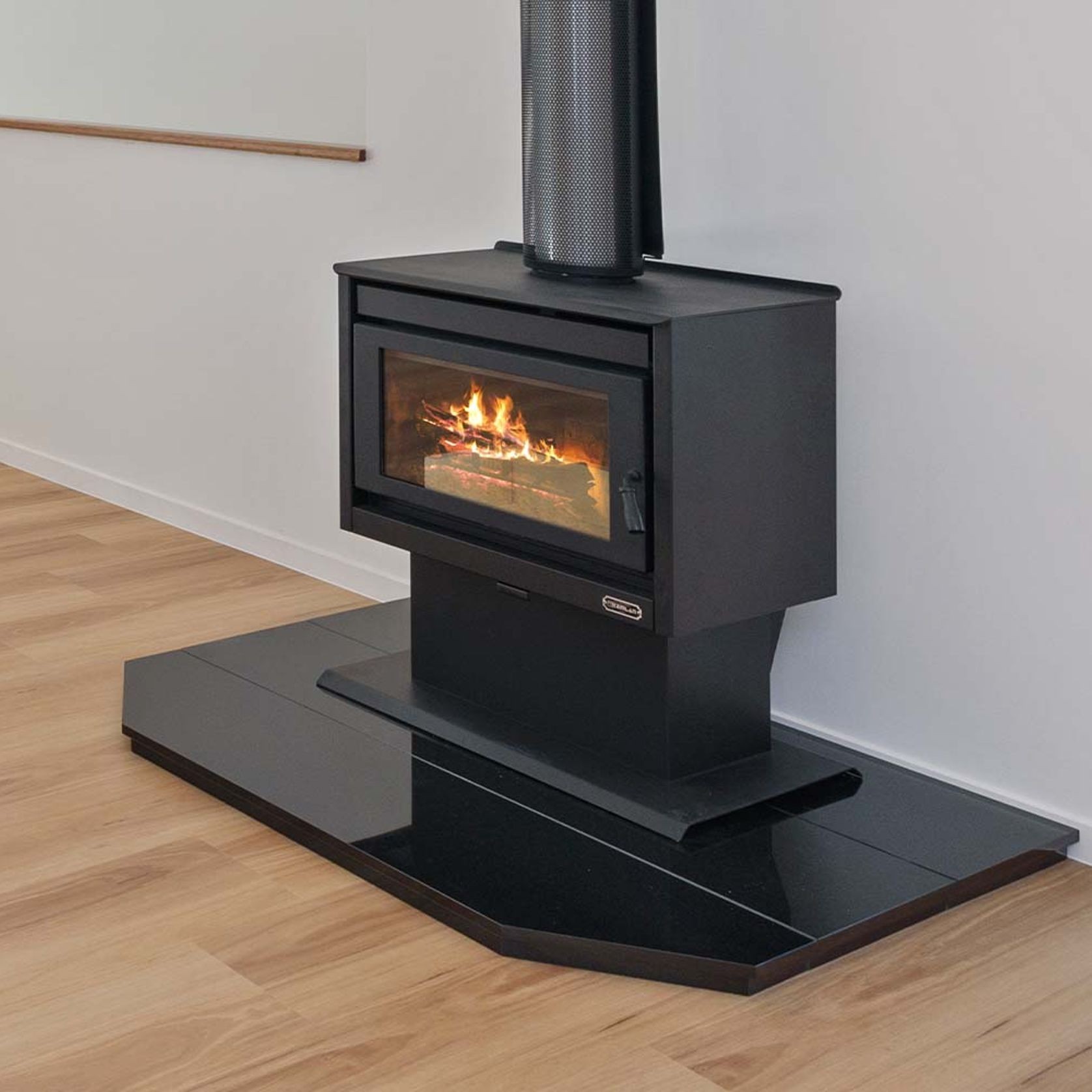 Kemlan Super Nova Freestanding Rural Wood Fireplace gallery detail image