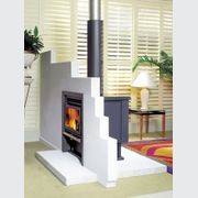 Kemlan Coupe Inbuilt Double Sided Rural Wood Fireplace gallery detail image