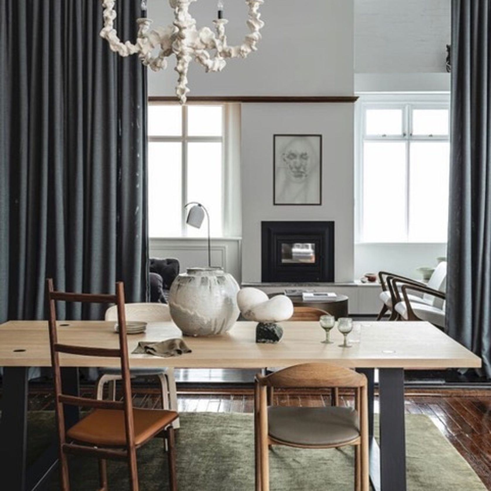 Kemlan Super Nova Insert Rural Wood Fireplace gallery detail image