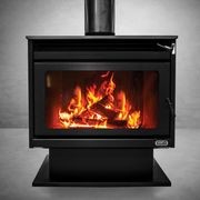 Kemlan XL Freestanding Rural Wood Fireplace gallery detail image