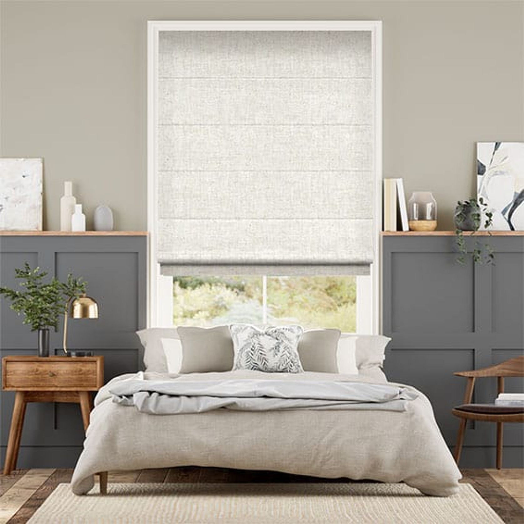 Arcus Snow | Roman Blinds gallery detail image