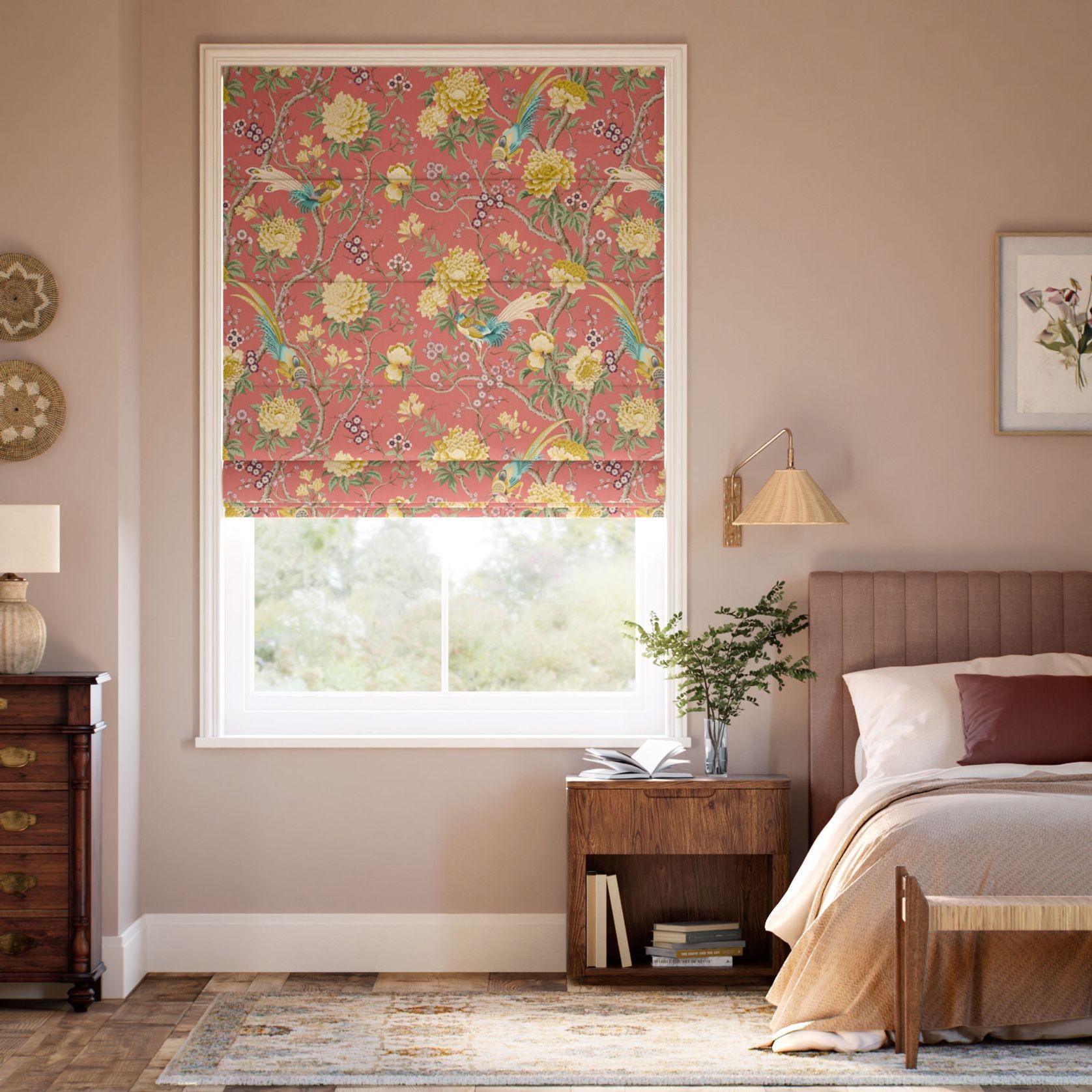 Liberty Elysian Paradise Pomelo | Roman Blinds gallery detail image