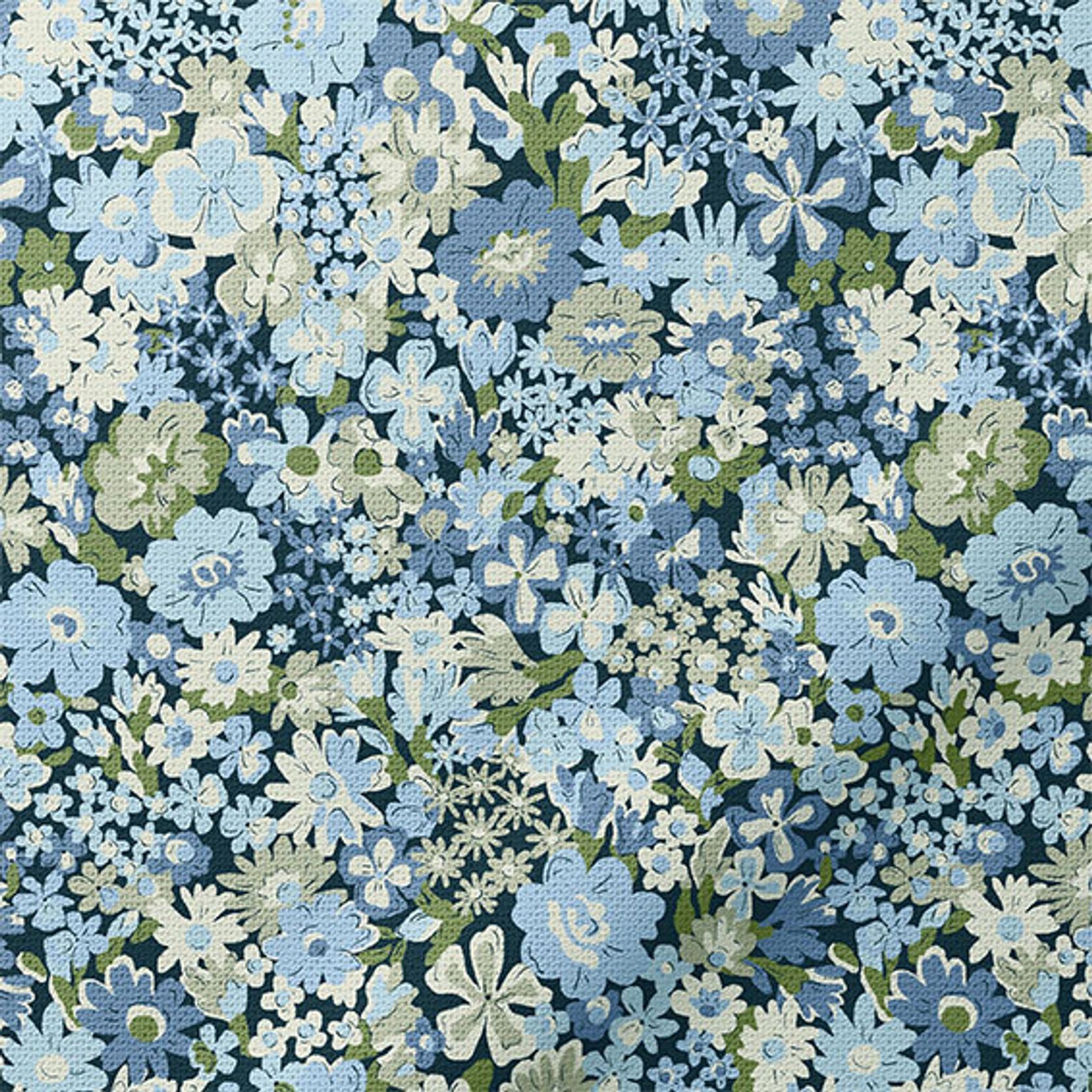 Liberty Frances Bloom Cornflower | Roman Blinds gallery detail image