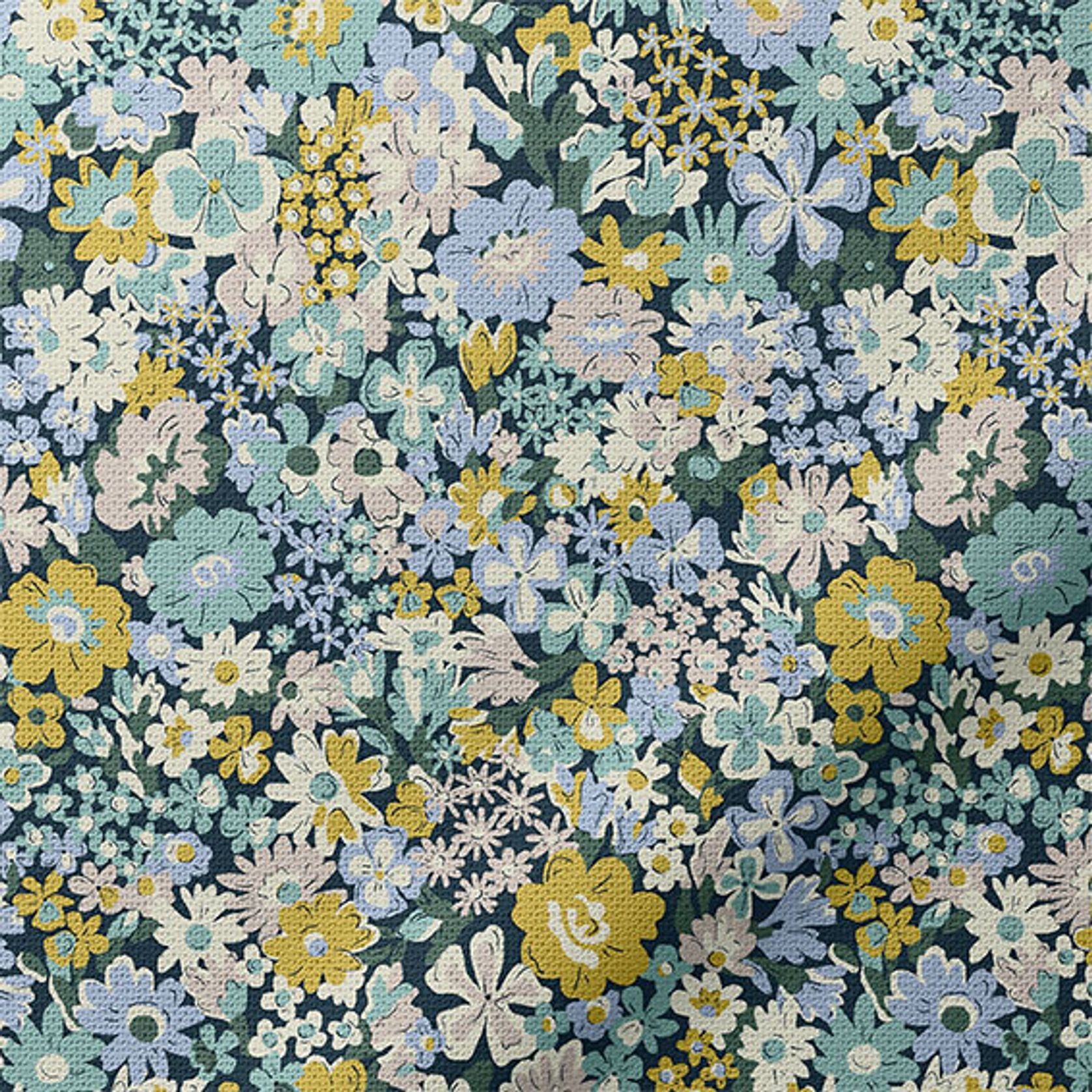 Liberty Frances Bloom Ochre | Roman Blinds gallery detail image
