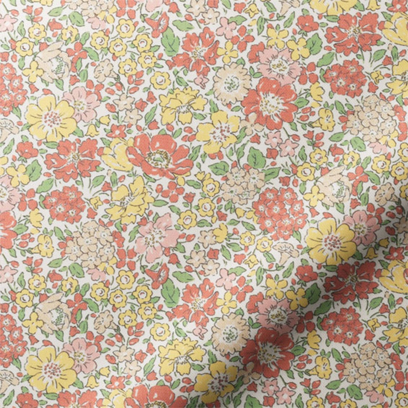 Liberty Glen Lyon Rhubarb | Roman Blinds gallery detail image