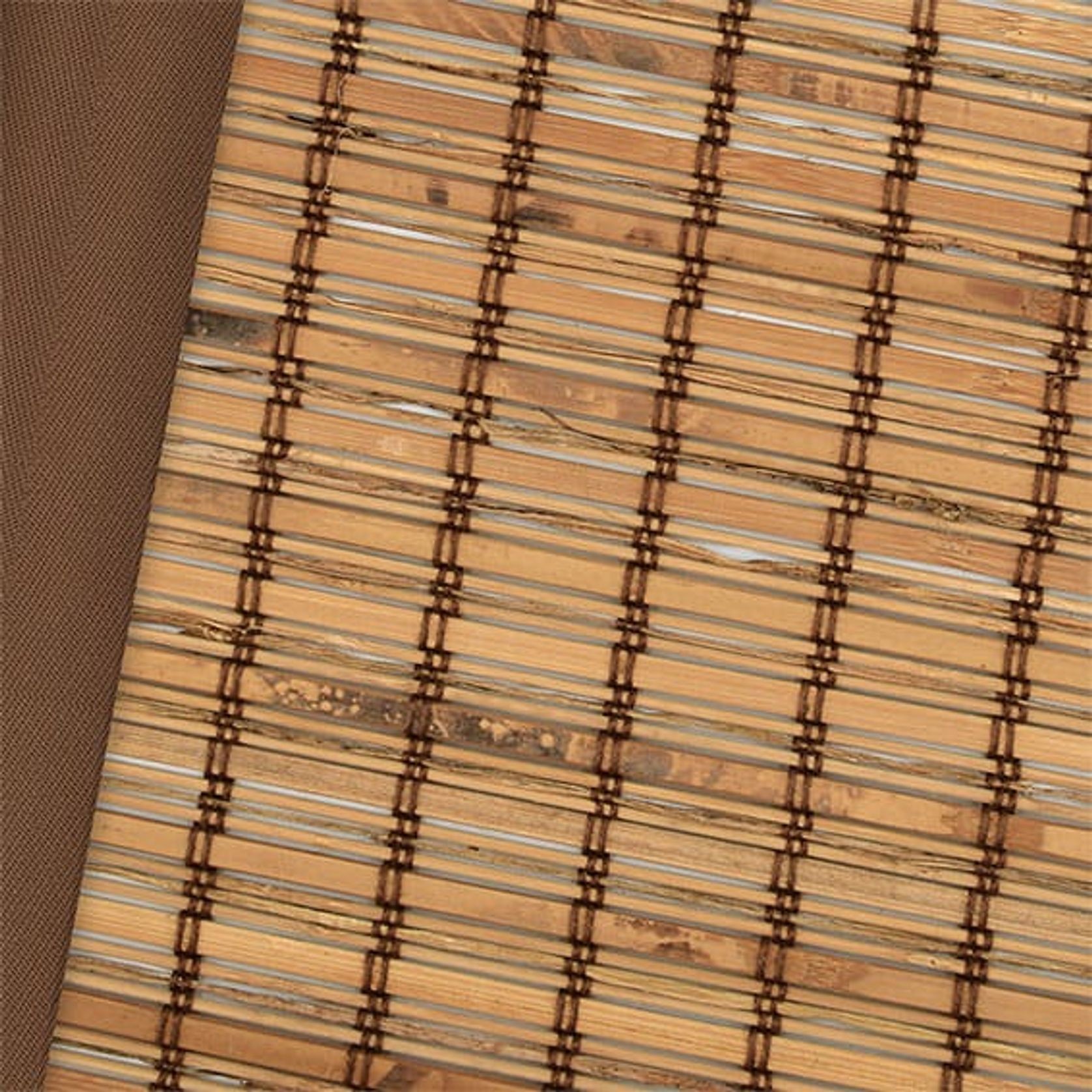 Loreto Walnut & Demerara | Roman Blinds gallery detail image