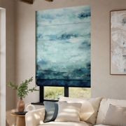 Clarke & Clarke Nairobi Azure | Roman Blinds gallery detail image