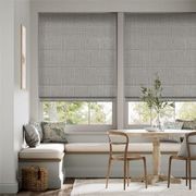 Paleo Linen Elephant Grey | Roman Blinds gallery detail image
