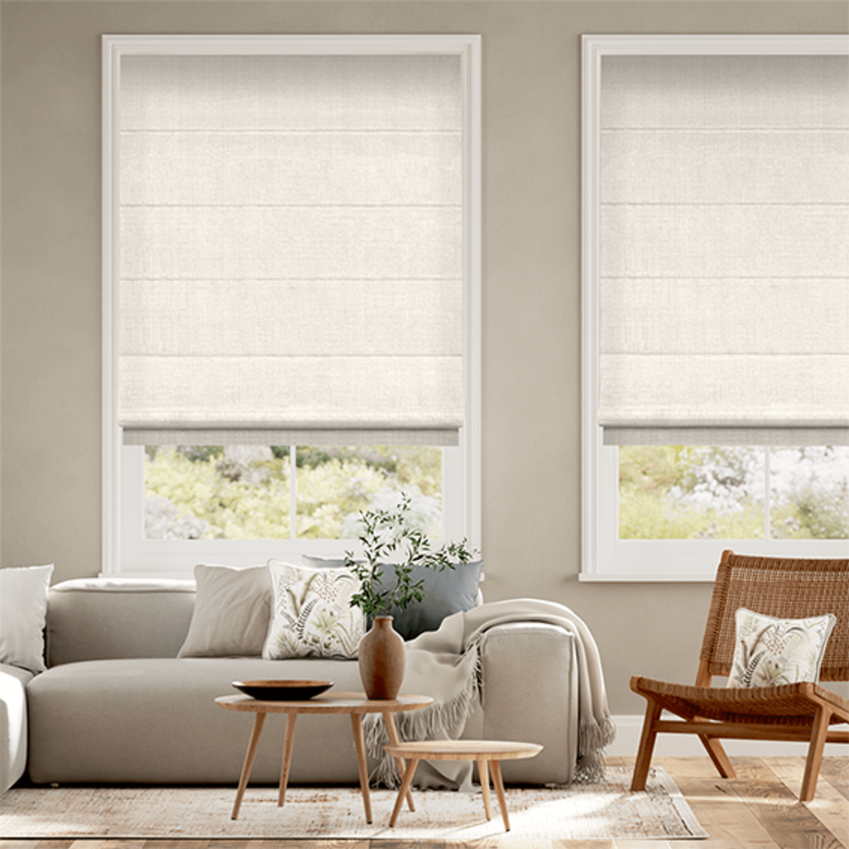Quintessence Linen | Roman Blinds gallery detail image