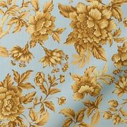Liberty & Bridgerton Regency Trail Gold | Roman Blinds gallery detail image