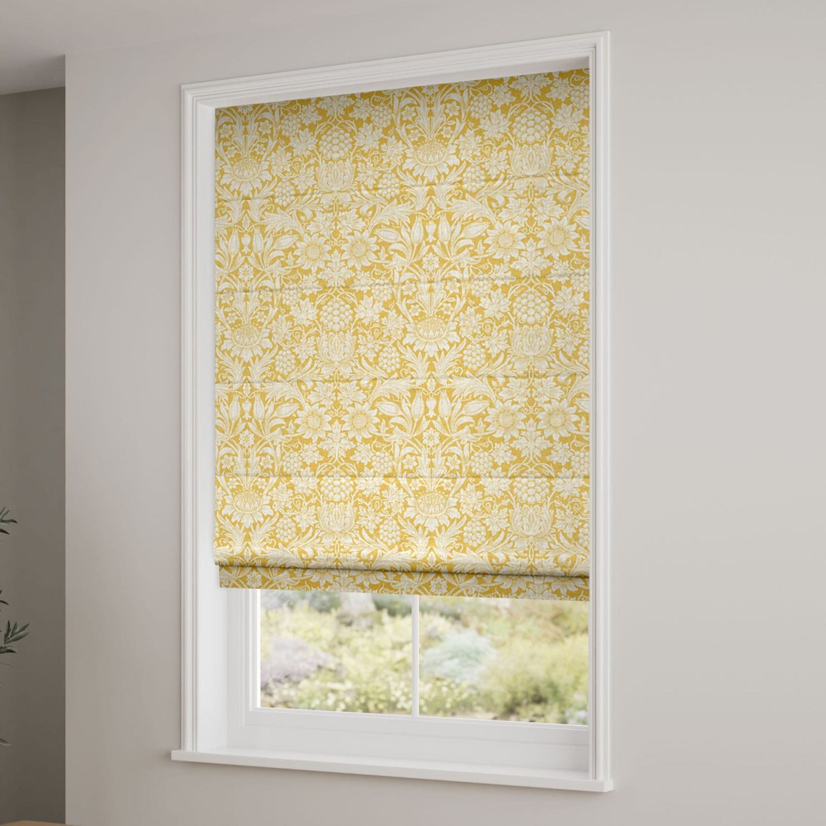 William Morris Sunflower Honey | Roman Blinds gallery detail image