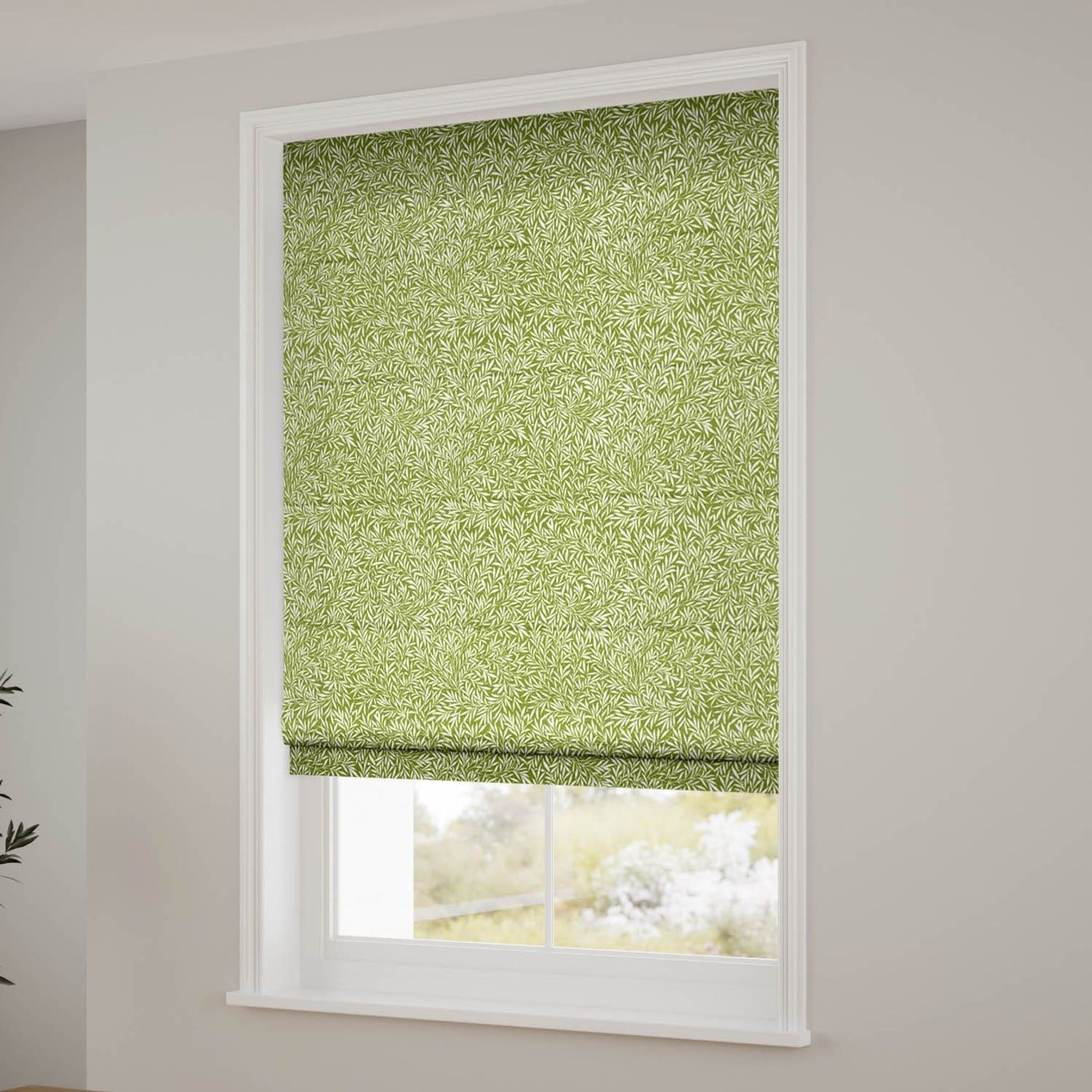 William Morris Willow Olive | Roman Blinds gallery detail image