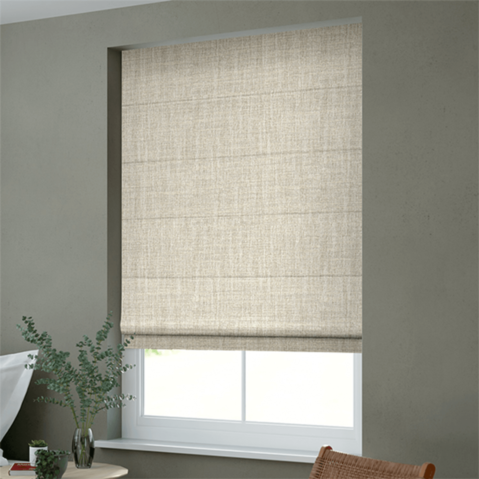 Wilton Natural Weave | Roman Blinds gallery detail image