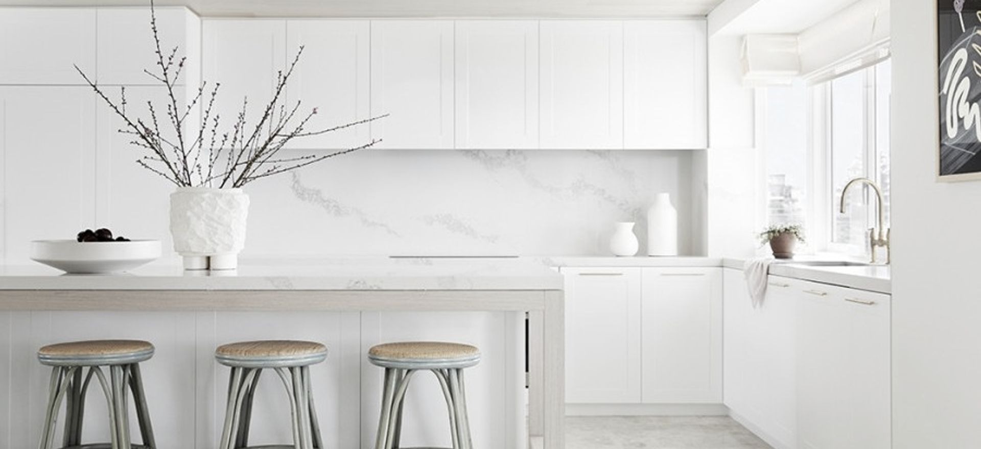 10 white kitchen designs that feel elegant and tactile