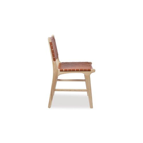 Brooklyn Dining Chair - Woven Cognac Seat /Natural Frame