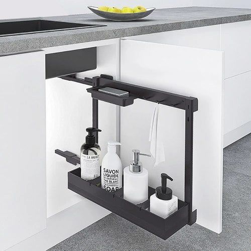 Nero Undersink Cleaning Pull-Out Storage - with Lift-Of