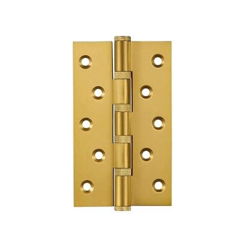 Luxe Doorware - Solid Brass Gold Knurled Hinges