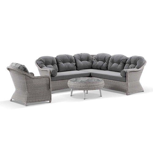Plantation Wicker Lounge Suite, Armchair & Coffee Table