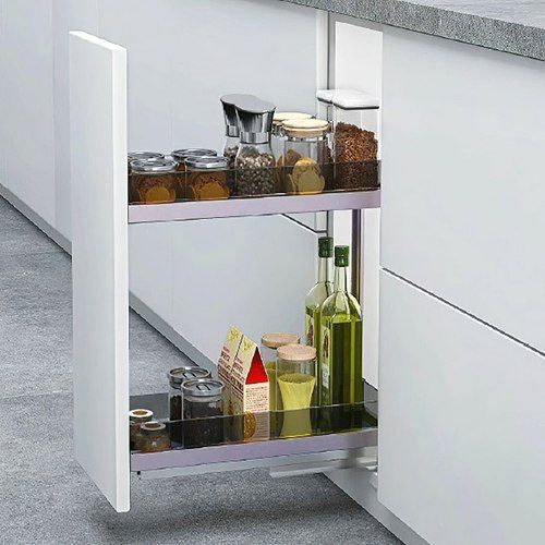 Galley Kitchen Pull-Out Cupboard Organiser Suits 200mm