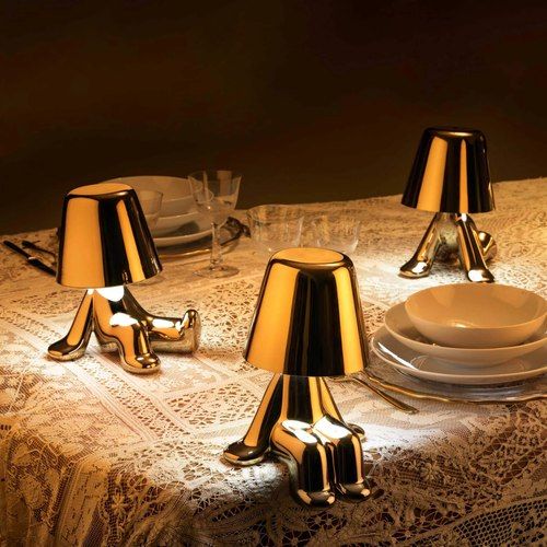 Golden Brothers Rechargeable LED Table Lamp | Bob