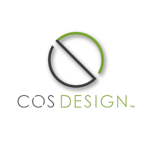 COS Design professional logo