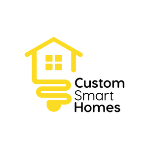 Custom Smart Homes professional logo