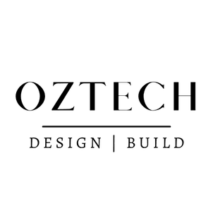 Oztech Constructions professional logo