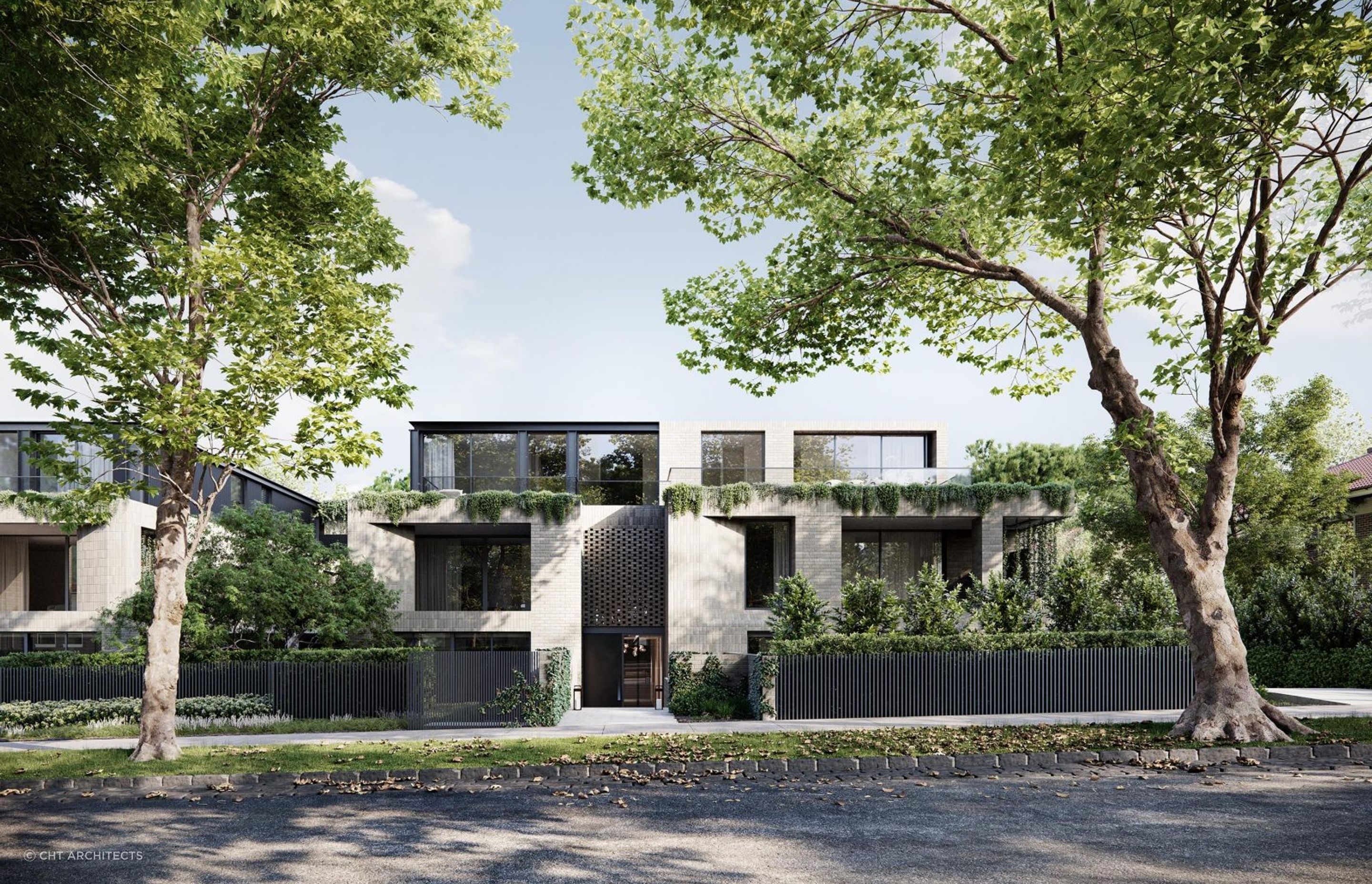 Luxury Apartments With Textured Brick Landscape Reference: 15 Breathtaking Brick Houses In Australia To Inspire You