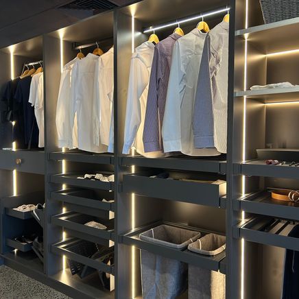 Clever storage: how adaptable wardrobe design can declutter and organise your space