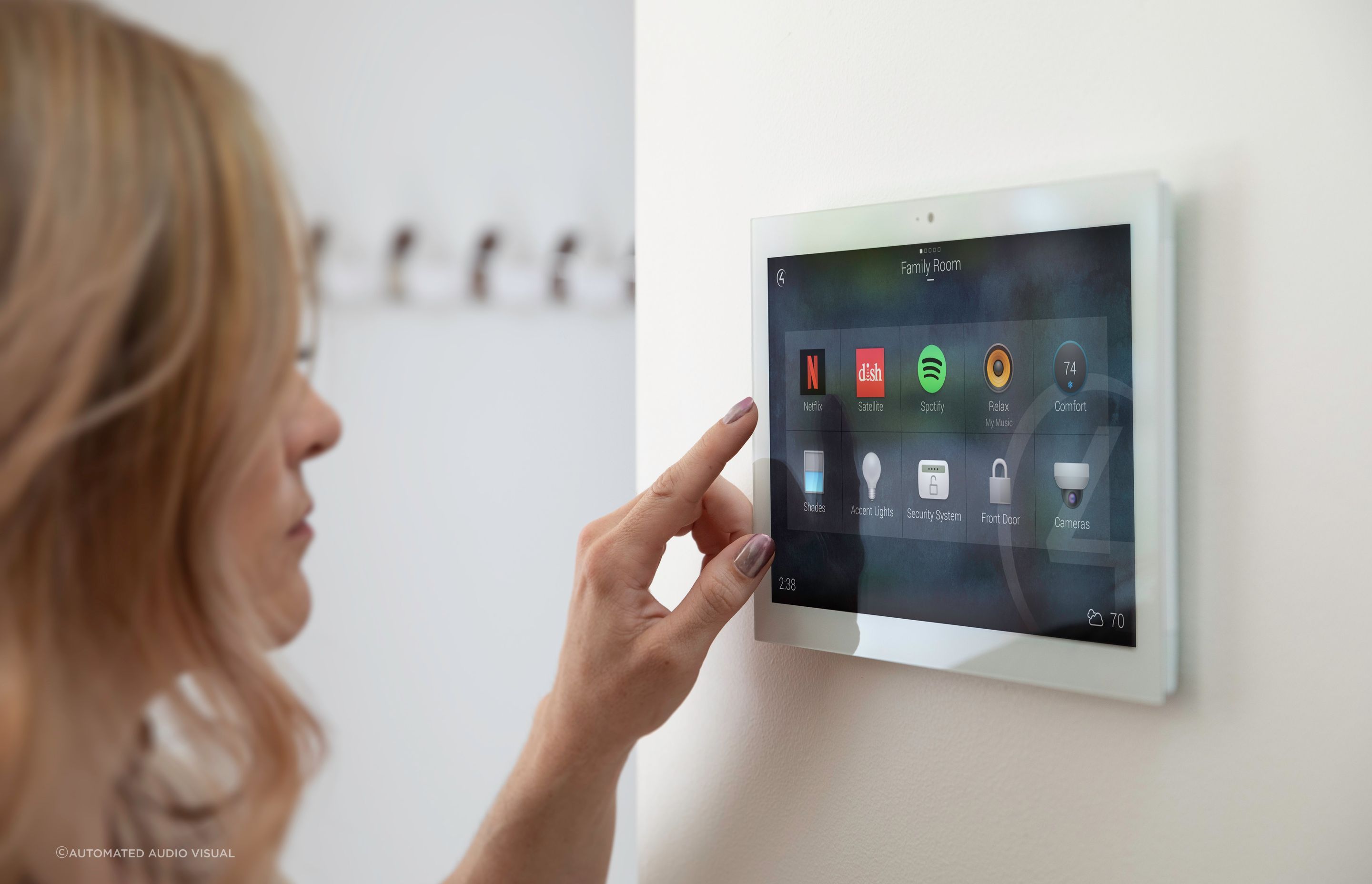 A smart home hub centralises control of various smart devices, allowing you to manage settings and automation for multiple devices from one place.