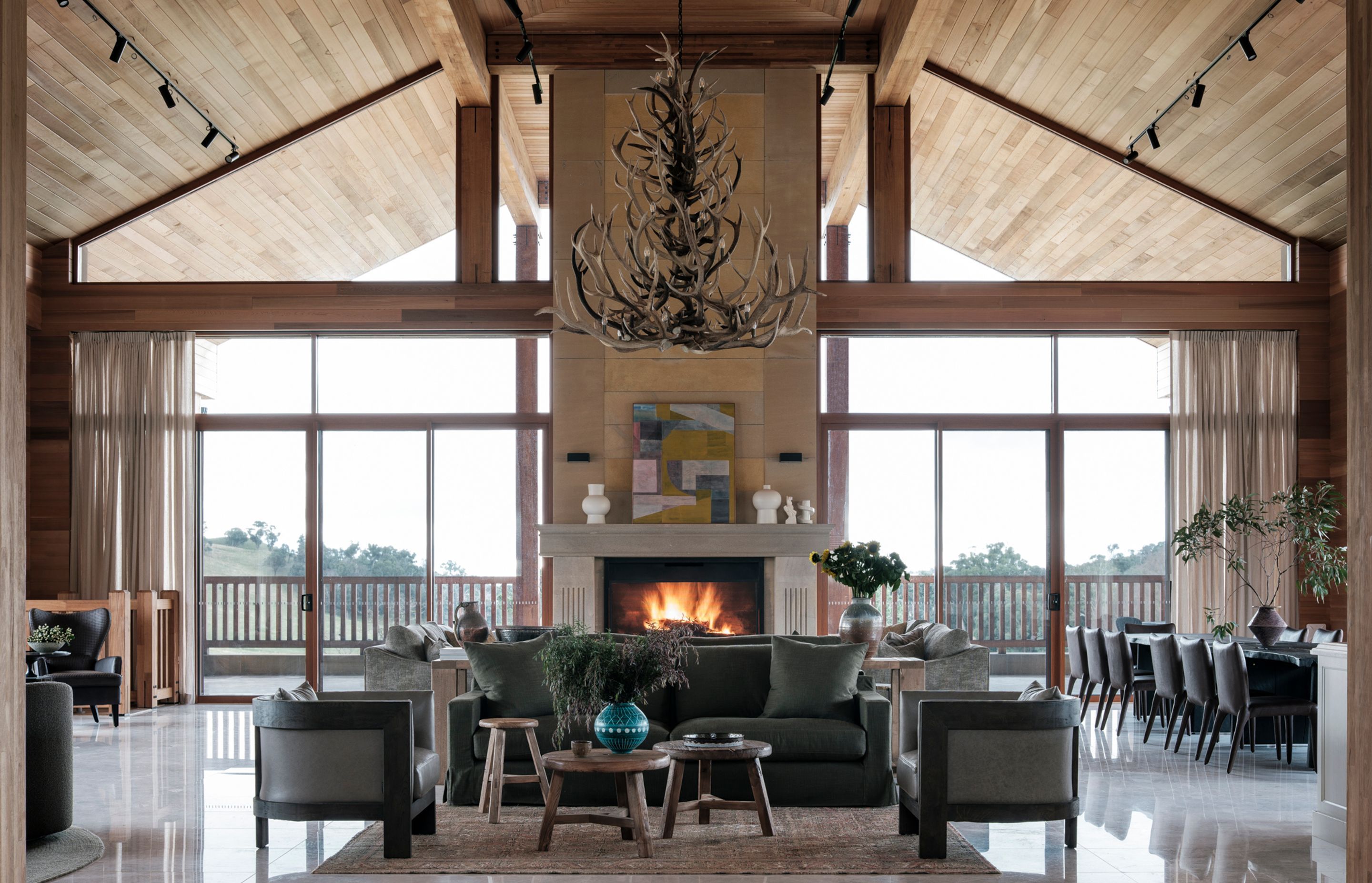 View of Contemporary farmhouse is the chic yet cosy interior design style you ...