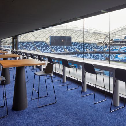 An interior fit-out for a state-of-the-art Sydney stadium