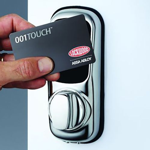 Lockwood Touch Door Electronic Deadlatch 001T1K1CPDP