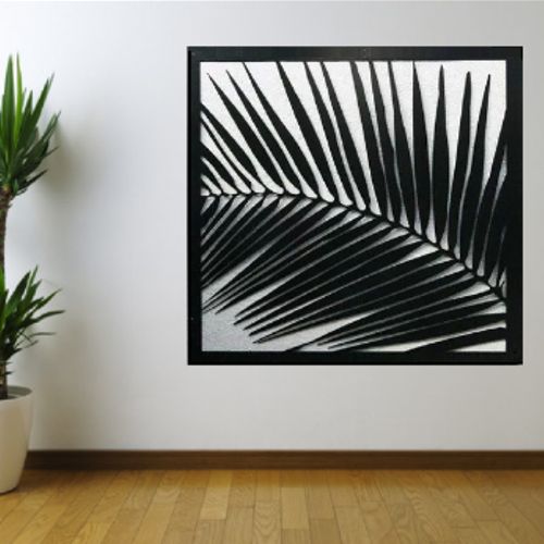 Palm Leaf Frond Decorative Screen