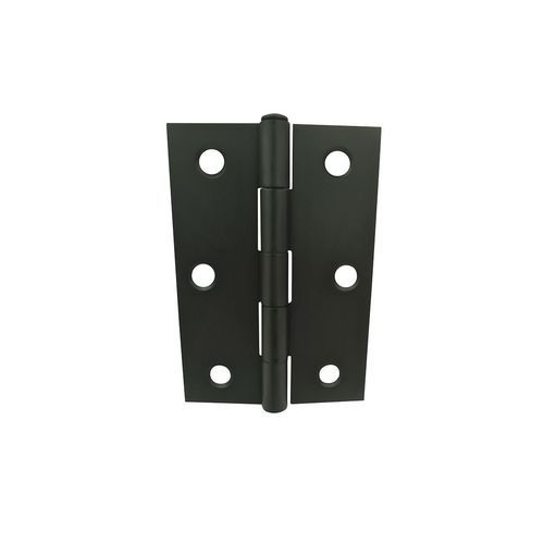 Black Door Hinge 85 x60mm (2 Hinges) LOOSE PIN