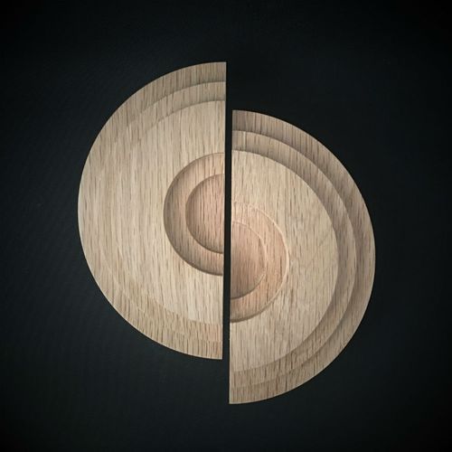 Deko Halves - Timber Door Handle - TDH013a